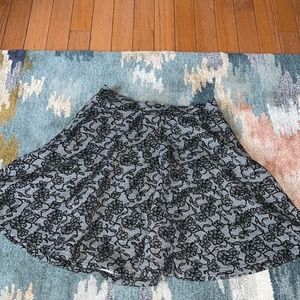top shop lace skirt